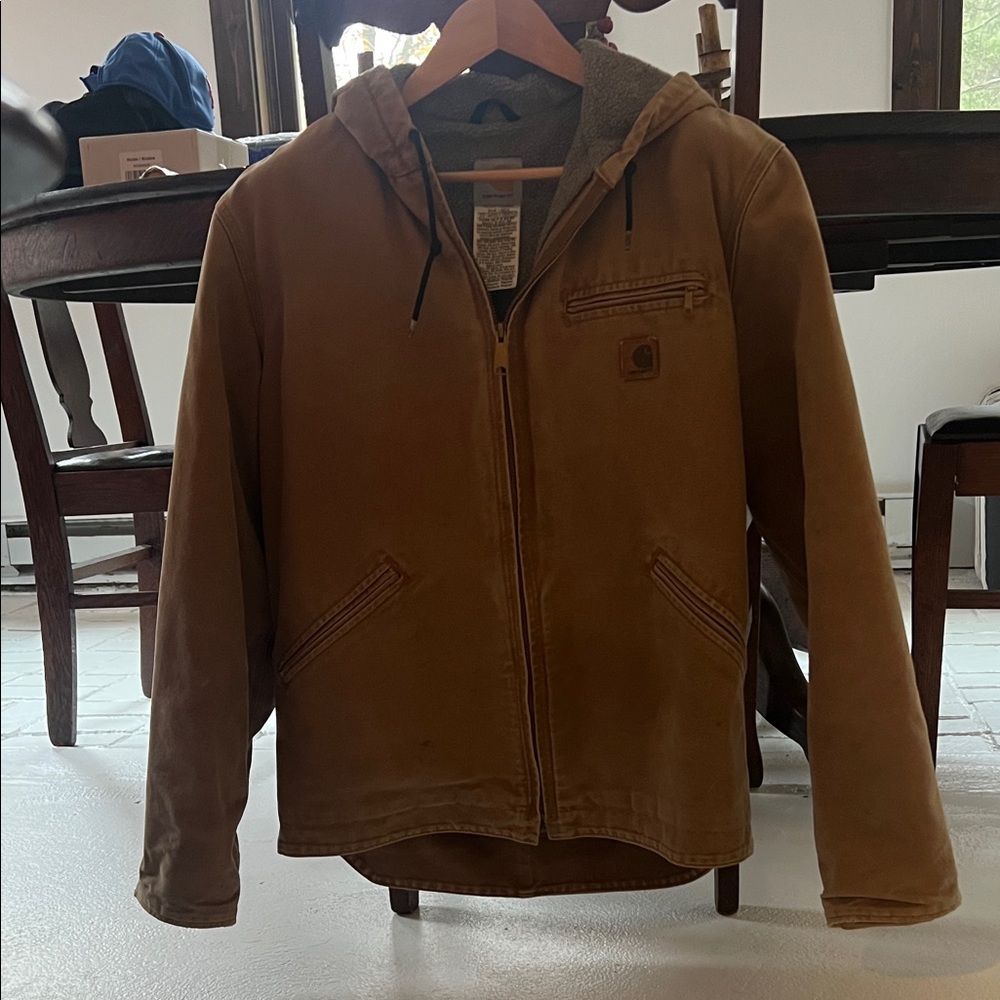 Carhartt Brown Hooded Jacket